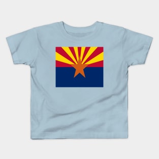 Flag of Arizona. USA Kids T-Shirt